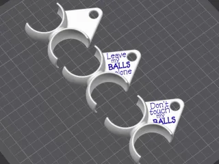 Two-Ball Golf Ball Holder
