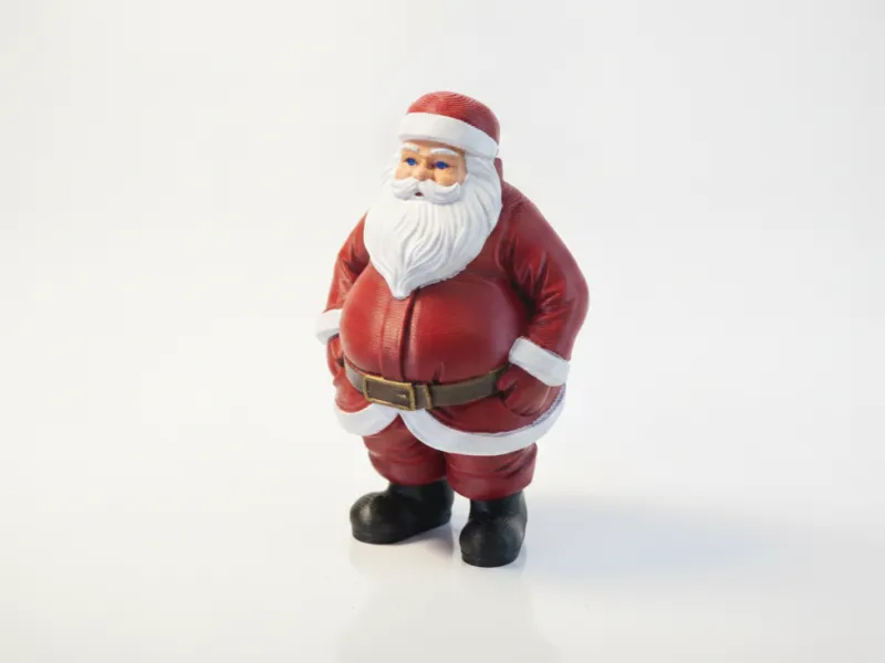 Santa Claus Figurine Christmas Collectible 3D Printable
