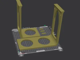 Modern Plant Stand - 3-slot version