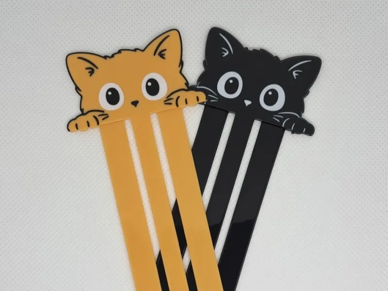 Marcador de Página Gatinho Espiando
