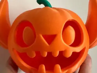 Stitch pumpkin