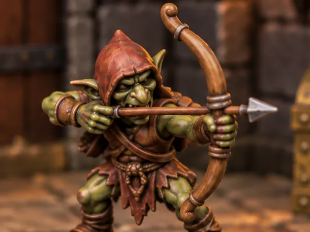Goblinboogschutter Heroquest of D&D