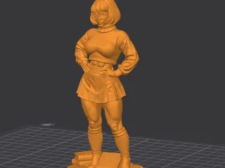 Velma musculada