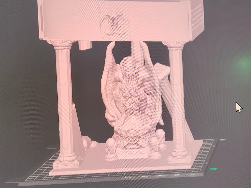 Caja de macetas para acuario Kthulhu.3mf