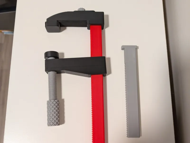 Bar Clamp With Short and Long Bars