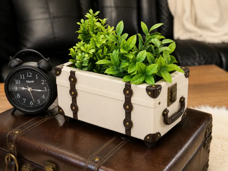 Suitcase Planter