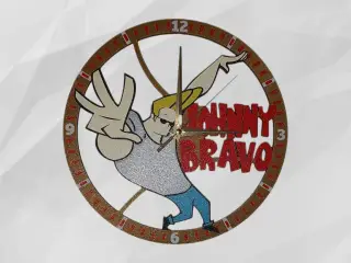 Johny Bravo - wall clock !