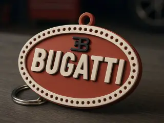 Bugatti Keychain