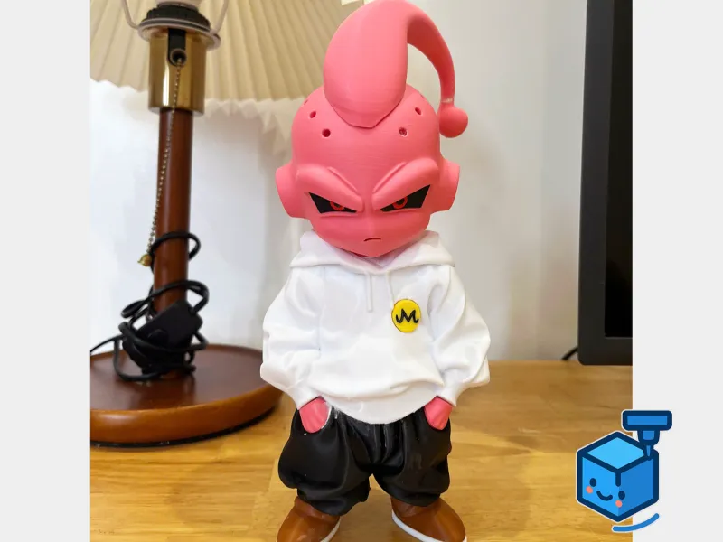 MAJIN BUU URBAN VIBES Pronto para Imprimir (MULTIPEÇAS/3MF/ Sem AMS