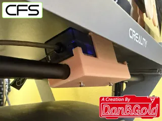 CFS Buffer Snap Mount for Creality Workstand by DanBGold