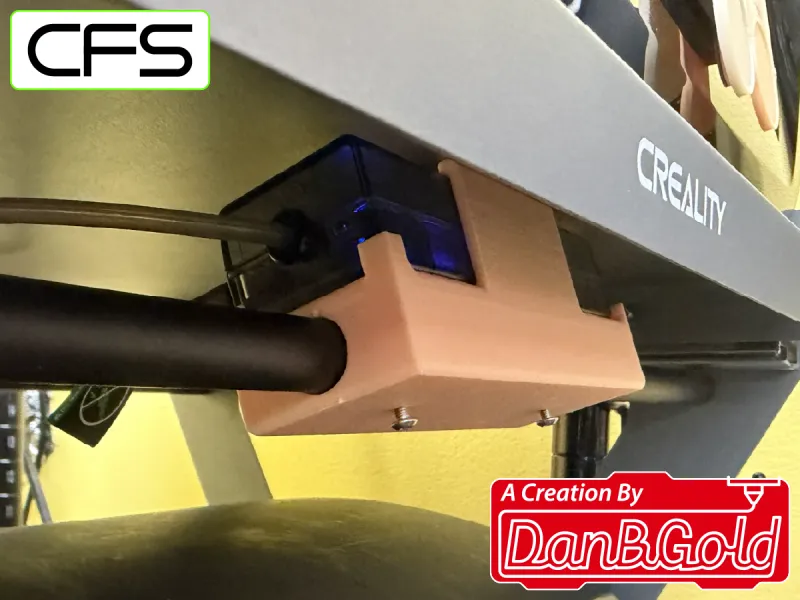 CFS Buffer Snap Mount for Creality Workstand by DanBGold