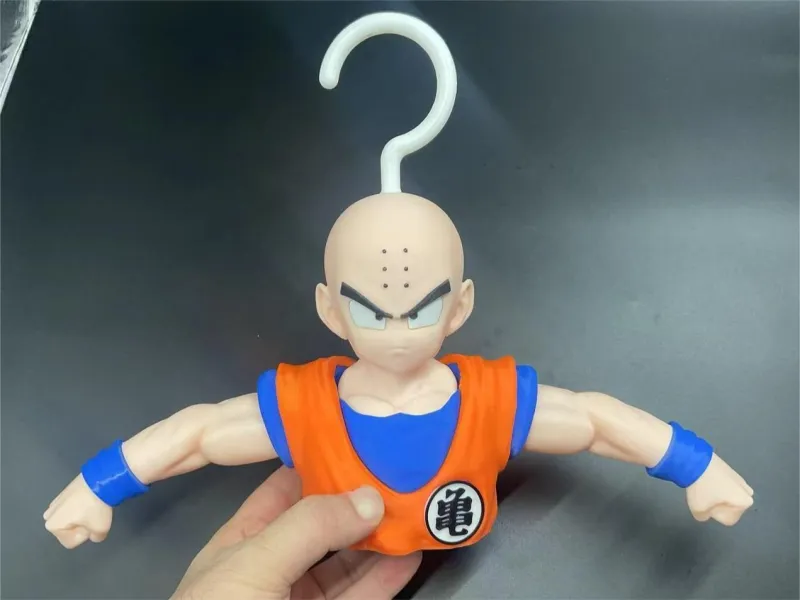 perchero krillin de dragon ball z
