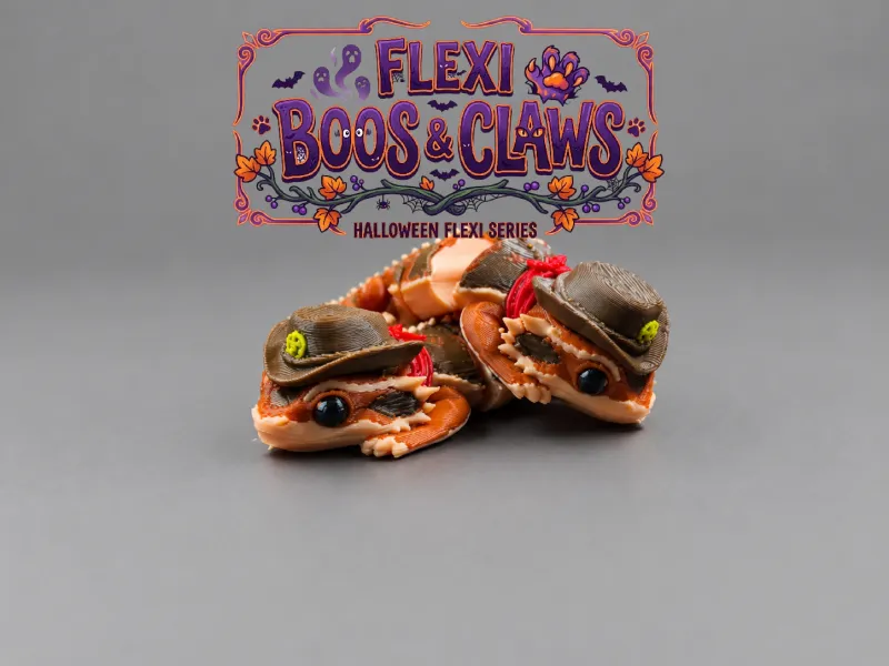 Cowboy Spiked Dragon Flexi - Flexi Boos & Claws