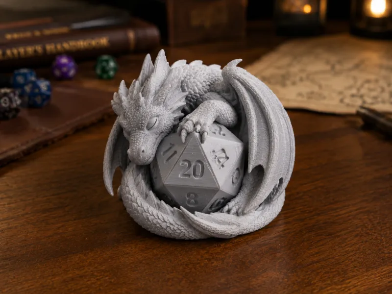 Lucky Dragon — Desk Sculpture
