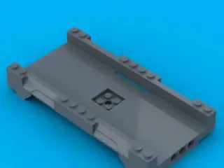 Lego Track System Straight Track 16 x 8 x 2