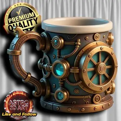 Steampunk Mug ❤️