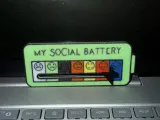 Social Battery – Sliding Desk Mood Indicator-0