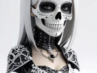 Goth girl potrait