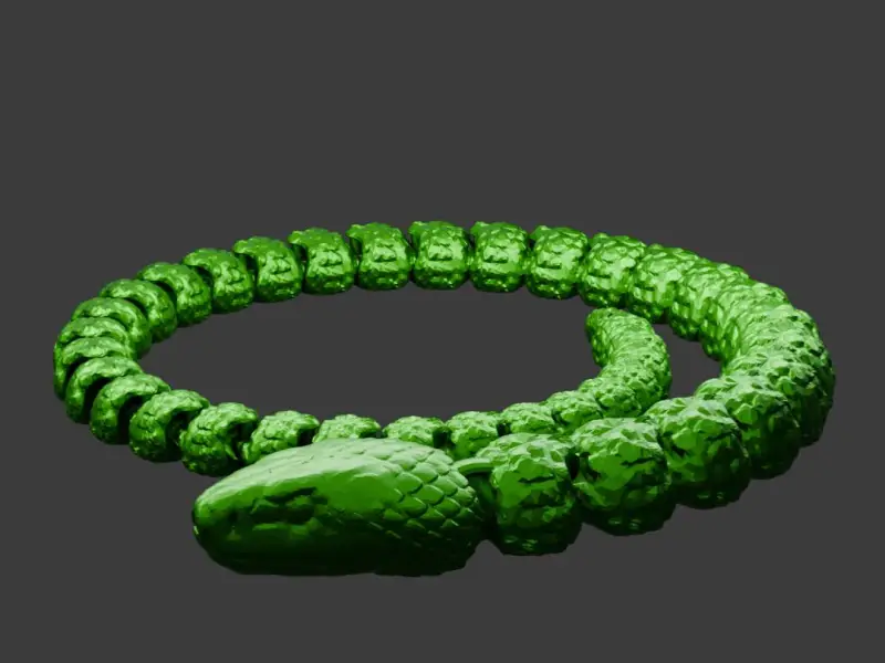 Articulated snake