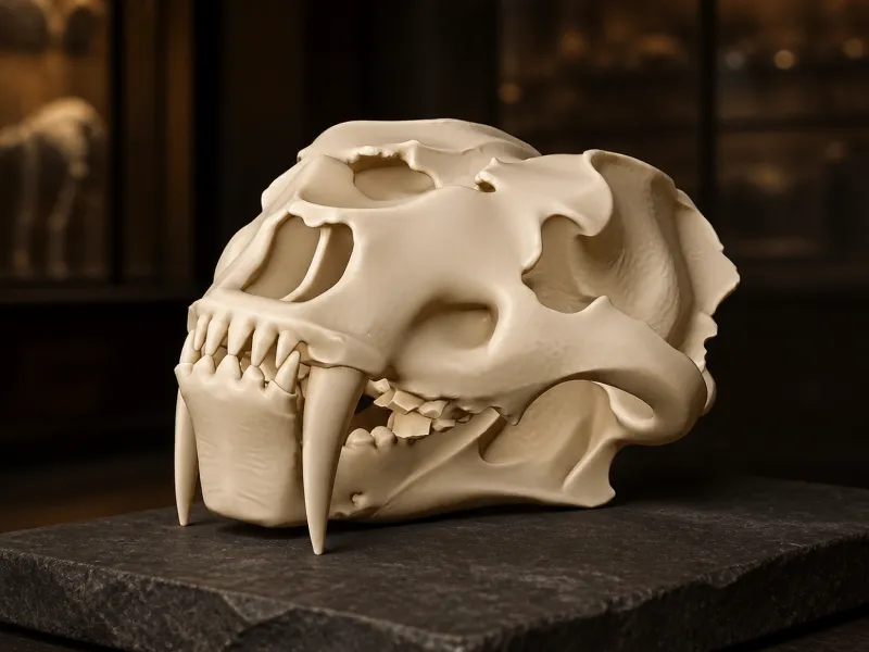 Amphimachairodus Skull