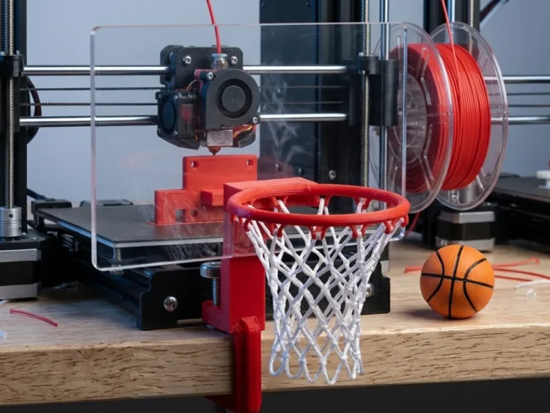 Mini basketball hoop net