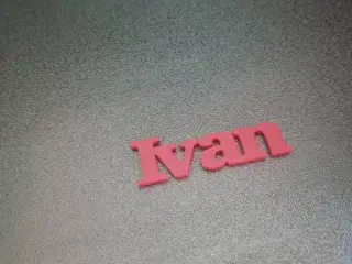 IVAN nametag