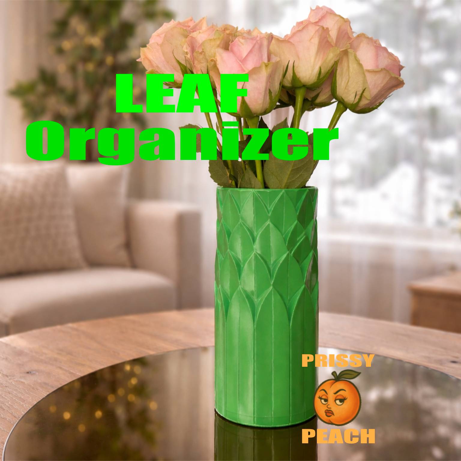 AESTHETIC Minimalistic Leaf Organizer