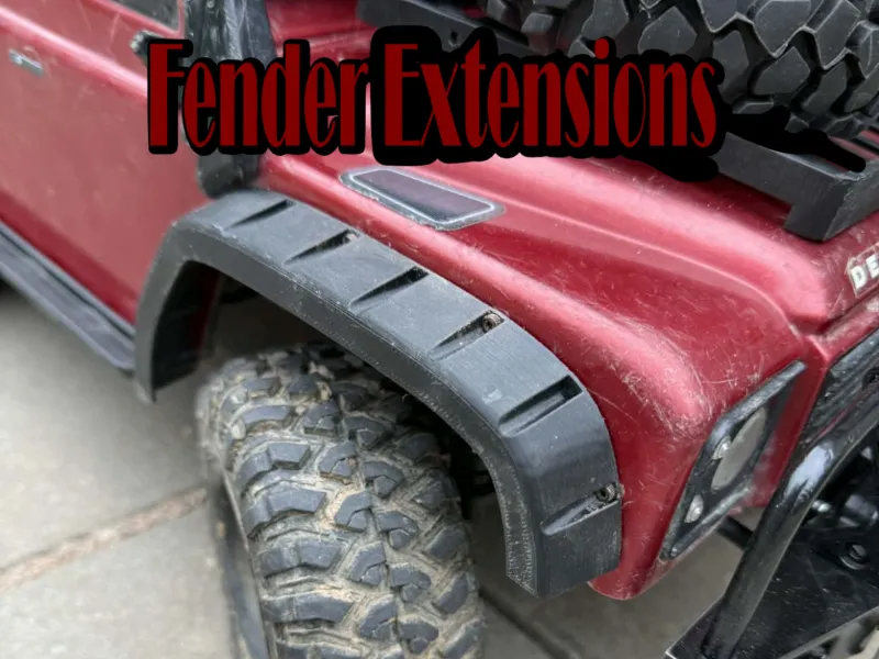 Traxxas TRX 4 Defender - Fender Extensions