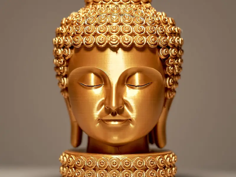 Statue ornementale de Bouddha