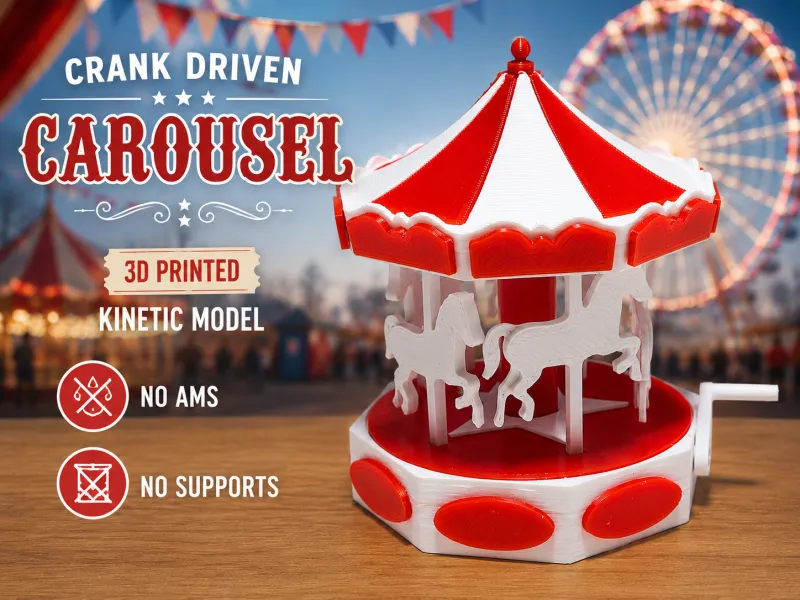 Crank Driven Carousel