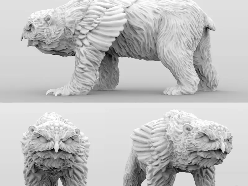 Arctic Owlbear