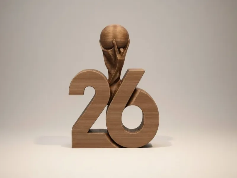 2026 WK Trofee - Decoratieve Editie