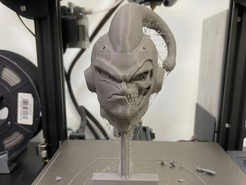 魔人ブウの頭部 STL ドラゴンボールZ 彫像 3Dプリントモデル