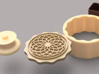 Mini Cake Form ( mooncake )