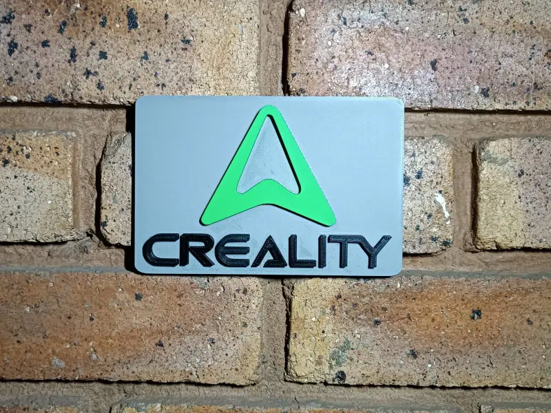 Монтажная панель Creality для логотипа и названия Creality
