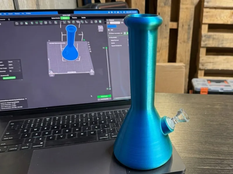 Petit Beaker Bong (Pour la plupart des imprimantes)