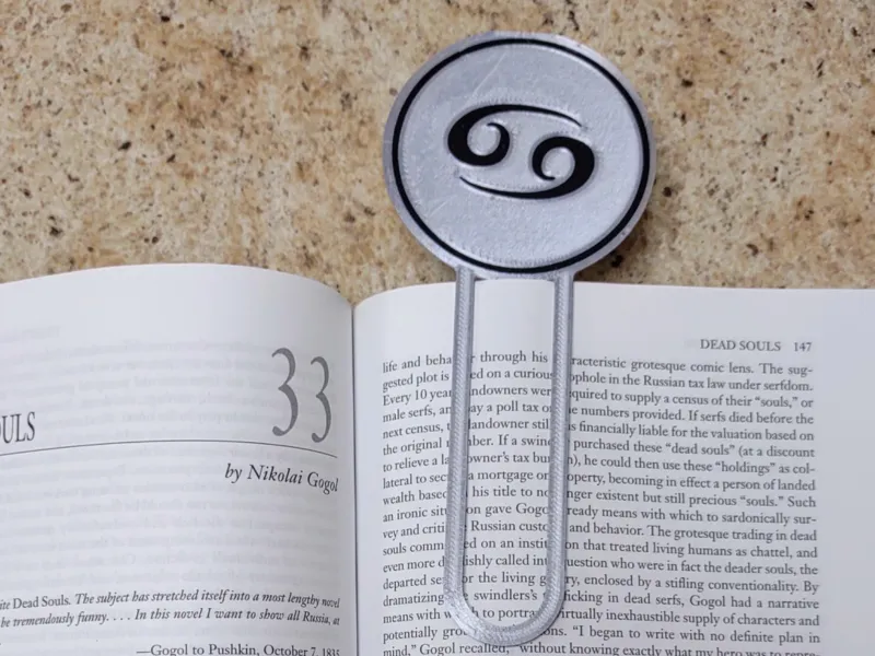 Bookmark Zodiac Sign Cancer