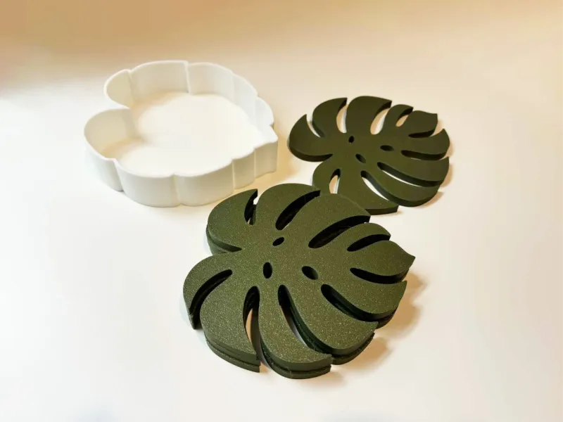 Monstera Coaster Set