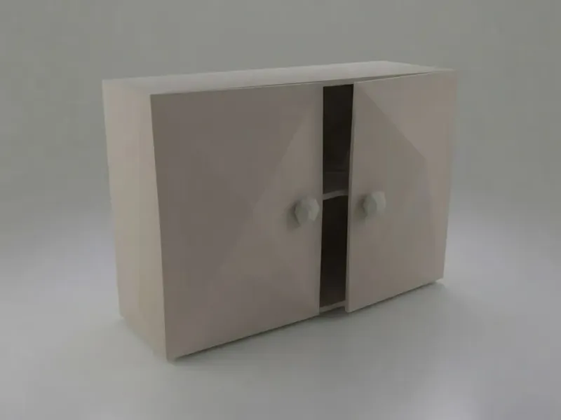 Low Poly Cabinet