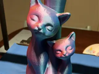 Cats Vase