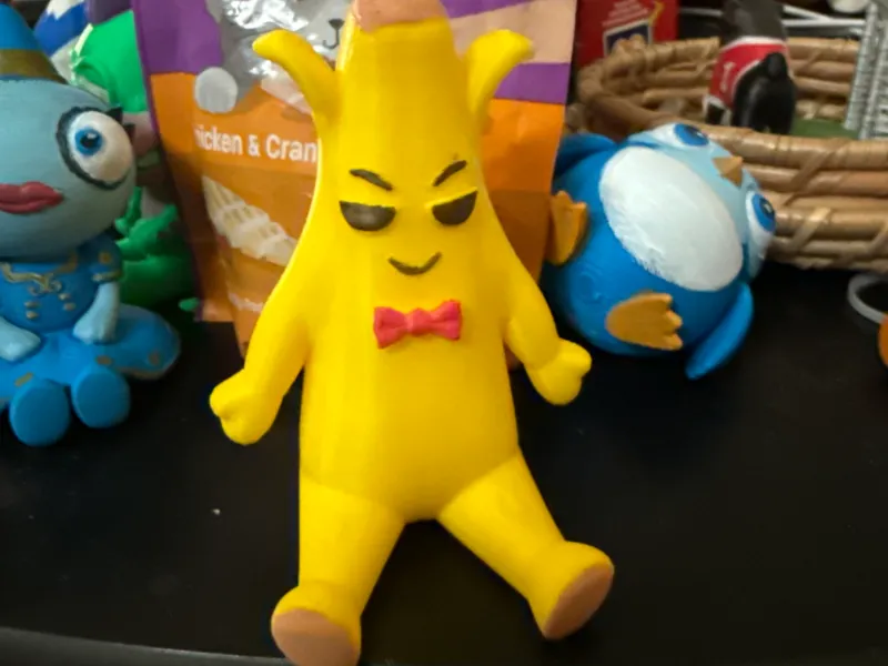 Peluche de plátano