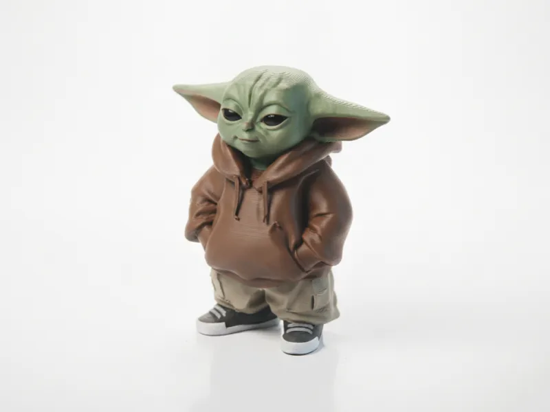 Street Yoda Figurine Urban Style 3D Printable