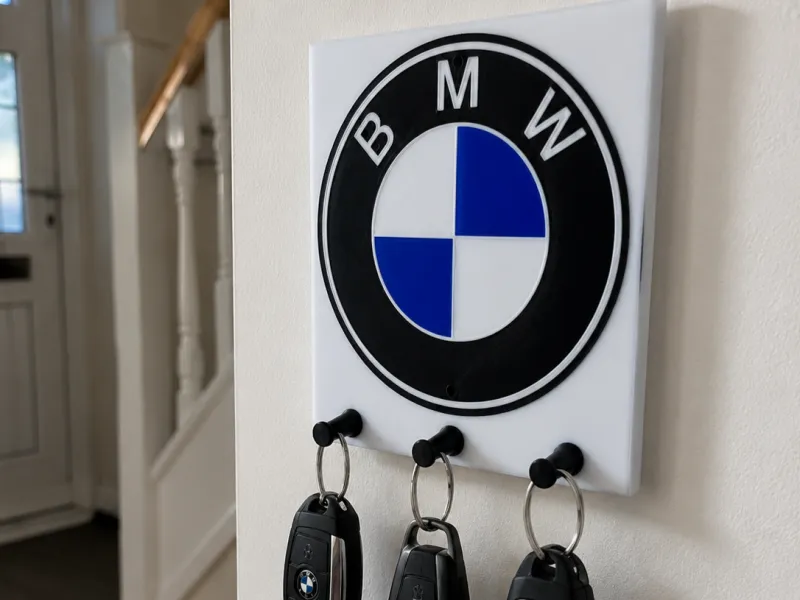 Porte-clés mural BMW _ Support