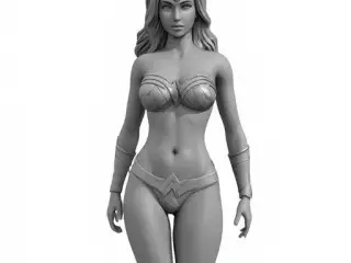 WONDER WOMAN IN COSTUME BIKINI