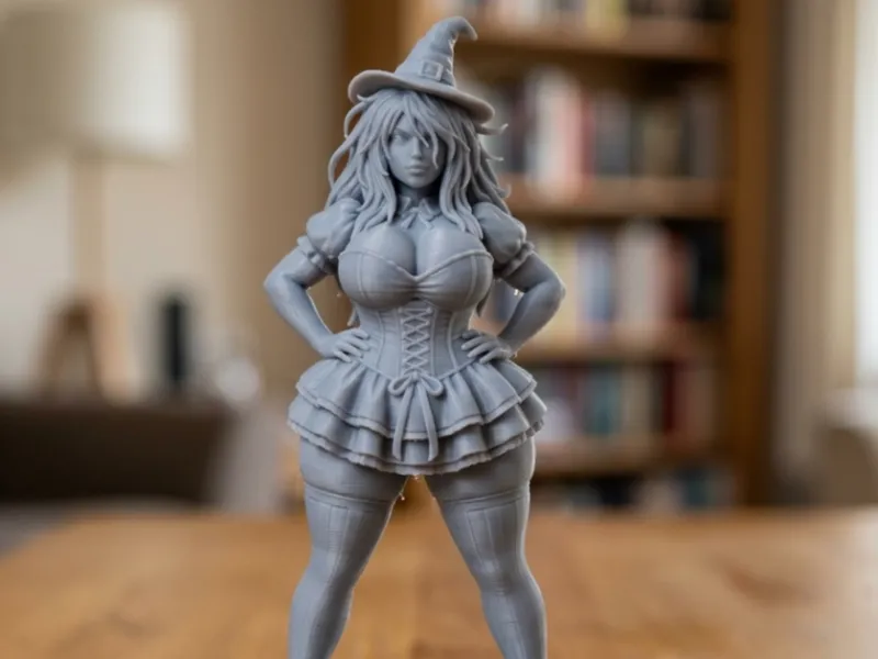 Halloween Enchantress Figurine v2