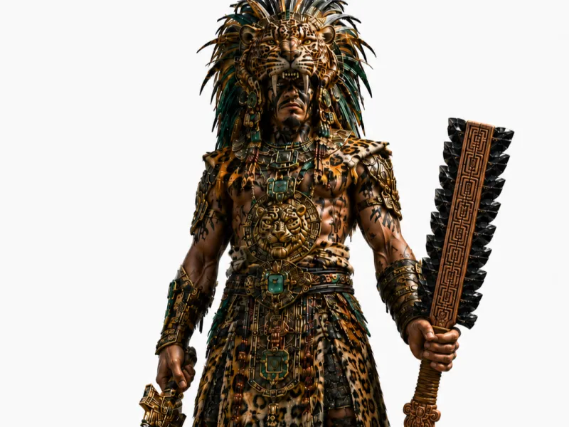guerriero maya ordine dei giaguari