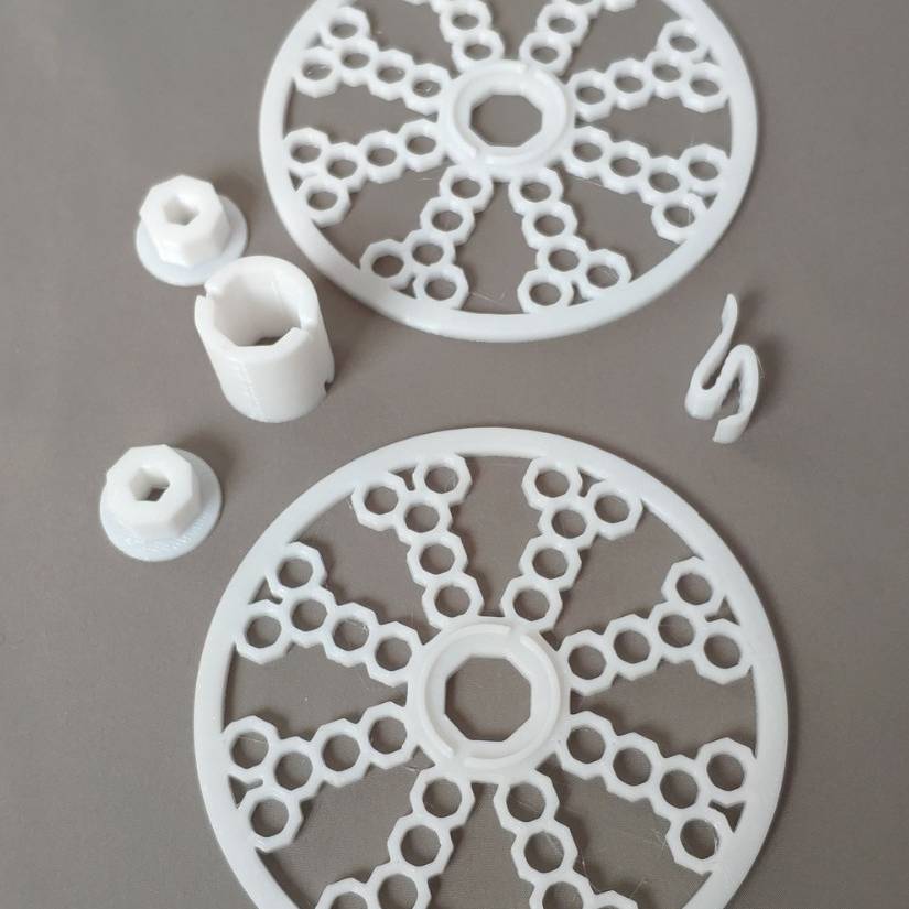 3D Printer Files | 3MF File | Modular spool for ropes or cables ...