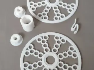 Modular spool for ropes or cables