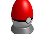 Poke Ball Easter Egg Shape-0