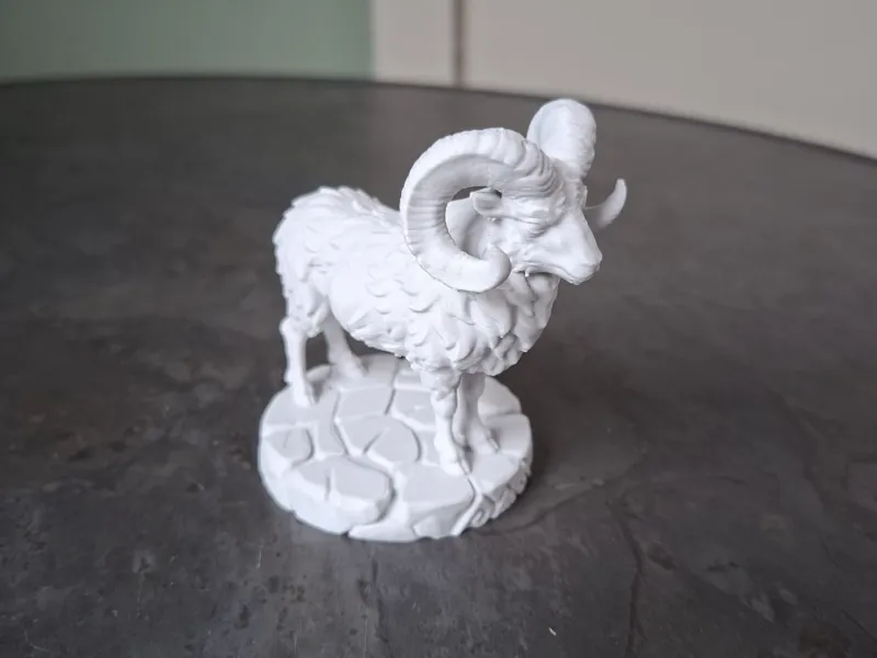 Ram Miniature Figurine